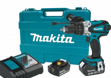 Vezetéknélküli fúrók és csavarbehajtók Makita XPH03MB