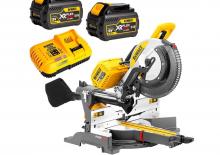 Vezetéknélküli gérvágók DEWALT DHS780T2A-QW