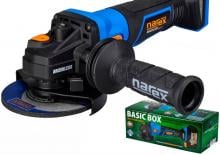 Vezetéknélküli sarokcsiszolók Narex ABU 125-600 B 
