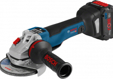 Vezetéknélküli sarokcsiszolók Bosch GWS 18V-10 PSC