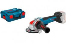 Vezetéknélküli sarokcsiszolók Bosch GWX 18V-10 PC