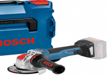 Vezetéknélküli sarokcsiszolók Bosch GWX 18V-10 PSC