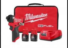Vezetéknélküli ütvecsavarozók és csavarkulcsok Milwaukee 2453-22