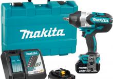 Vezetéknélküli ütvecsavarozók és csavarkulcsok Makita DTW1002RTE