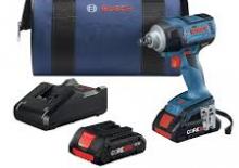 Vezetéknélküli ütvecsavarozók és csavarkulcsok Bosch GDS 18V-221B25