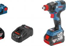 Vezetéknélküli ütvecsavarozók és csavarkulcsok Bosch GDX 18V-200 C