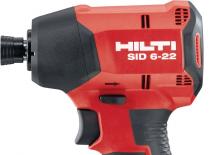 Vezetéknélküli ütvecsavarozók és csavarkulcsok Hilti SID 6-22