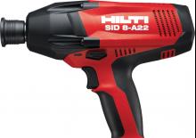 Vezetéknélküli ütvecsavarozók és csavarkulcsok Hilti SID 8-A22
