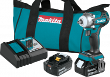 Vezetéknélküli ütvecsavarozók és csavarkulcsok Makita XWT16T