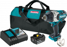Vezetéknélküli ütvecsavarozók és csavarkulcsok Makita XWT19T