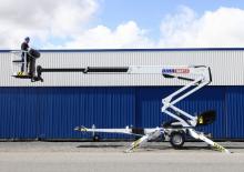 Vontatható csuklógémes munkaállványok Dino Lift Dino 160XT II