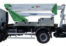Vontatható csuklógémes munkaállványok Comet Eurosky 31-2-17 HQ JIB