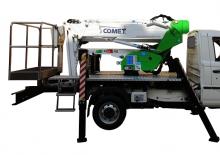 Vontatható csuklógémes munkaállványok Comet Mini Truck 14-2-6 HQ JIB
