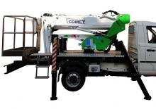 Vontatható csuklógémes munkaállványok Comet Mini Truck 16-2-6 (7,5) HQ JIB