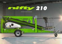 Vontatható csuklógémes munkaállványok Niftylift Nifty 210