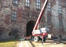 Vontatható csuklógémes munkaállványok Jumbo Lift TK 27