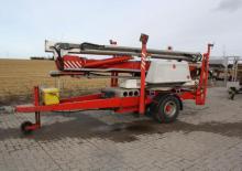Vontatható csuklógémes munkaállványok Jumbo Lift TK 30
