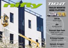 Vontatható csuklógémes munkaállványok Niftylift TM 34 T