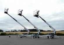 Vontatható teleszkópos munkaállványok Dino Lift Dino 135TB