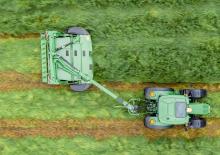 Vontatott kaszák - tárcsa és cond. John Deere C350R